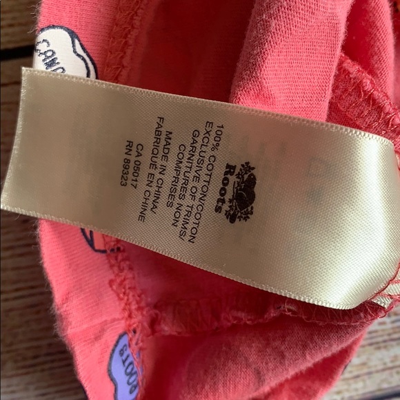 ROOTS KIDS | Candy Heart Roots Canada Pink T-Shirt - Picture 7 of 9